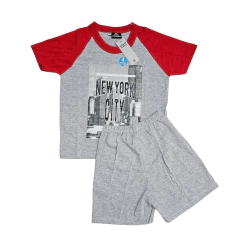 Pijama de nene de algodón New York - comprar online