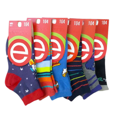3 Pares de soquetes estampados juvenil Elemento - Rio Mejor