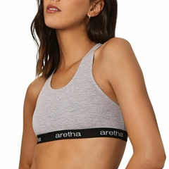 Imagen de Corpiño Top Bretel Ancho Deportivo Aretha