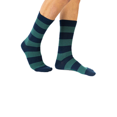 Pack x 3 pares Media cana intermedia a rayas de hombre Tom en internet
