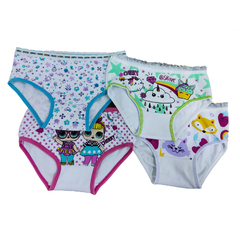 Bombachas estampadas De Nena Pack X 4