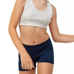 Short Escolar Liso de Algodón y Lycra Elemento - tienda online