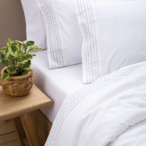 Juego De Sabanas Jean Cartier Oxford Soft 600 Hq King Size