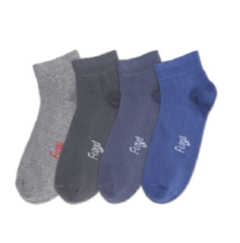 3 Pares Soquetes Altos Hombre Lisos Floyd