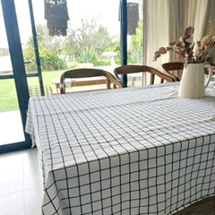 Mantel a cuadros 150X250 - comprar online