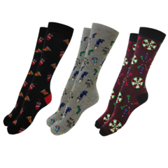 3 Pares de Medias Diseño Urbano Elemento