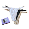 Pack x 3 Less Regulables Lisas Algodón y Lycra con Puntilla