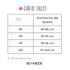 Corpiño Taza Armada sin costuras Cocot en internet
