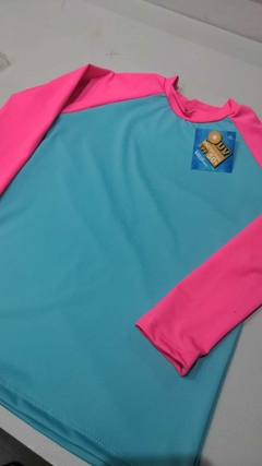 Remera Infantil Protección Solar Filtro UV
