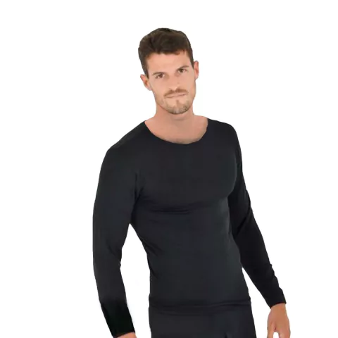 Camiseta Termica De Hombre Frisada