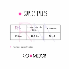 Pack X 3 Pares De Medias Caña Corta Deportiva Dama Ciudadela - Rio Mejor