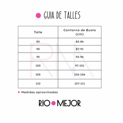 Corpiño taza soft Algodón y Lycra lody - tienda online