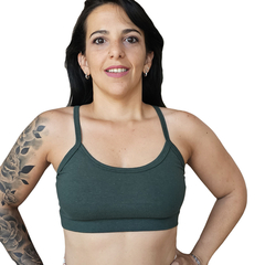 Pack x 3 Corpiños con breteles de Algodón y Lycra - comprar online
