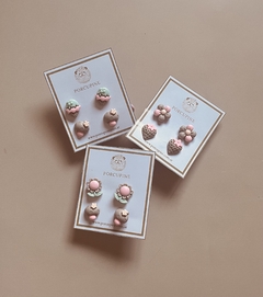 Set de 4 colitas de pelo accesorio
