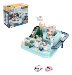 Juego pista de autos interactiva city - comprar online