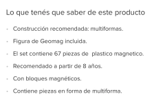 Juego GEOMAG Pista Carreras 67 Piezas Magneticos GEOMAG Pista Carreras 67 Piezas iman - Porcupine