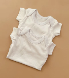 Body liso de algodon pima manga corta - comprar online
