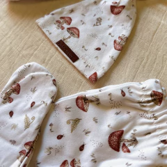 Body pantalón gorro Honguitos ajuar en internet