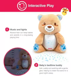 Juguete Oso De Luces Estrelladas 2 en 1 juego - tienda online