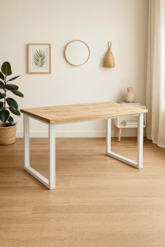 Mesa Industrial + 6 sillas Tolix - Dinara Home