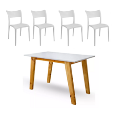 MESA ESCANDINAVA + 4 SILLAS VERONA