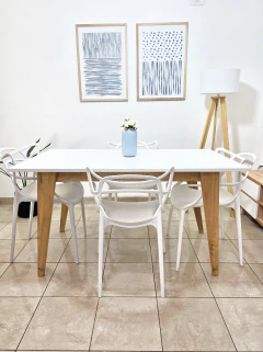 Mesa escandinava + 4 Sillas Master - comprar online
