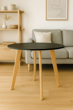 Mesa Escandinava Redonda + 4 sillas Windsor en internet