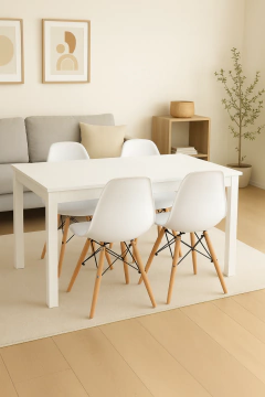 Mesa Asia + 4 Sillas Eames - comprar online