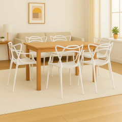 Mesa Paraíso + 6 sillas Master - comprar online