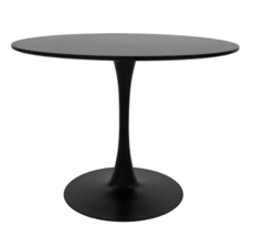 Mesa Tulip 80cm importada Negro