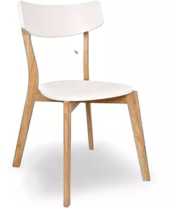 Silla Norway Curva Blanca