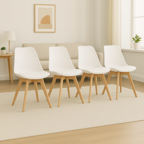 Silla Tulip x4 - comprar online