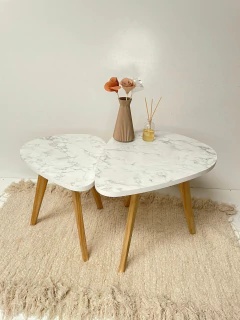 Combo Mesa ratona Gota simil marmol en internet