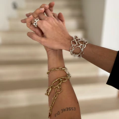 COLLAR & PULSERA CATENA ETERNA - comprar online
