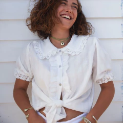 COLLAR EGEO SILVER - Le Sirene Handmade