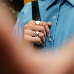 ANILLO ESCALLA UOMO - LE SIRENE HANDMADE