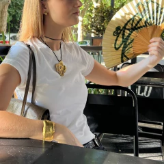 COLLAR FOGLIA - Le Sirene Handmade