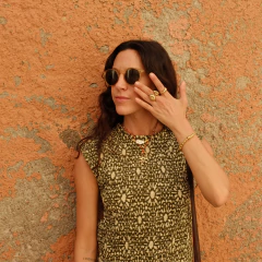 COLLAR LE SIRENE GOLDEN (SEDA NATURAL) en internet