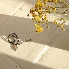 Imagen de COLLAR LE SIRENE SILVER (SEDA NATURAL)