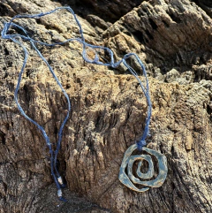 COLLAR SPIRALE SILVER en internet