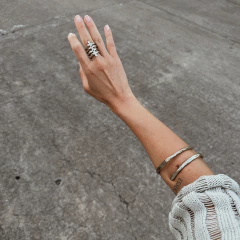 ANILLO VERTEBRATO - Le Sirene Handmade