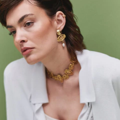 COLLAR GARGANTILLA SPIROS GOLDEN - tienda online