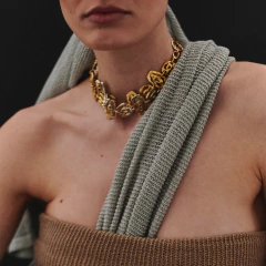 COLLAR GARGANTILLA SPIROS GOLDEN - tienda online