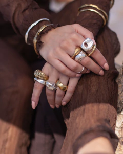 ANILLO DAS PEDRAS - Le Sirene Handmade