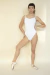 Malla "Amelie" Blanco - Fly Indumentaria de Danza