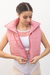 Chaleco "Sugar Plum" Rosa - comprar online