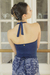 Malla "Ninette" Deep Blue - Fly Indumentaria de Danza