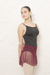 Pollerin "Allonge Crystal" Bordo - Fly Indumentaria de Danza