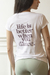 Remera "Life is Better" - tienda online