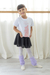 Remera "Tiny Dancer" White - Fly Indumentaria de Danza
